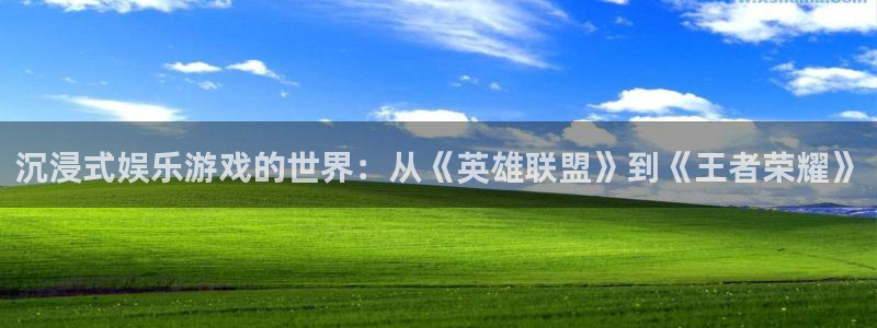东莞市尊龙时凯电子科技有限公司：沉浸式娱乐游戏的世界：从《英雄联盟》到《王者荣耀》