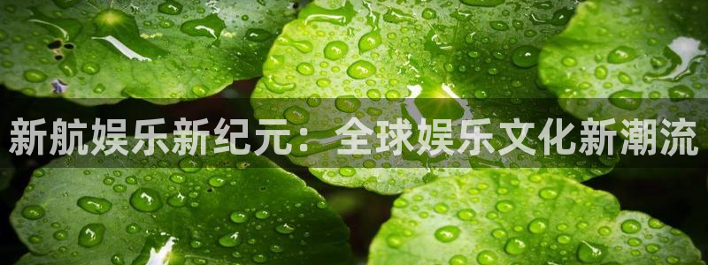 www.尊龙时凯体育.com：新航娱乐新纪元：全球娱乐文化新潮流